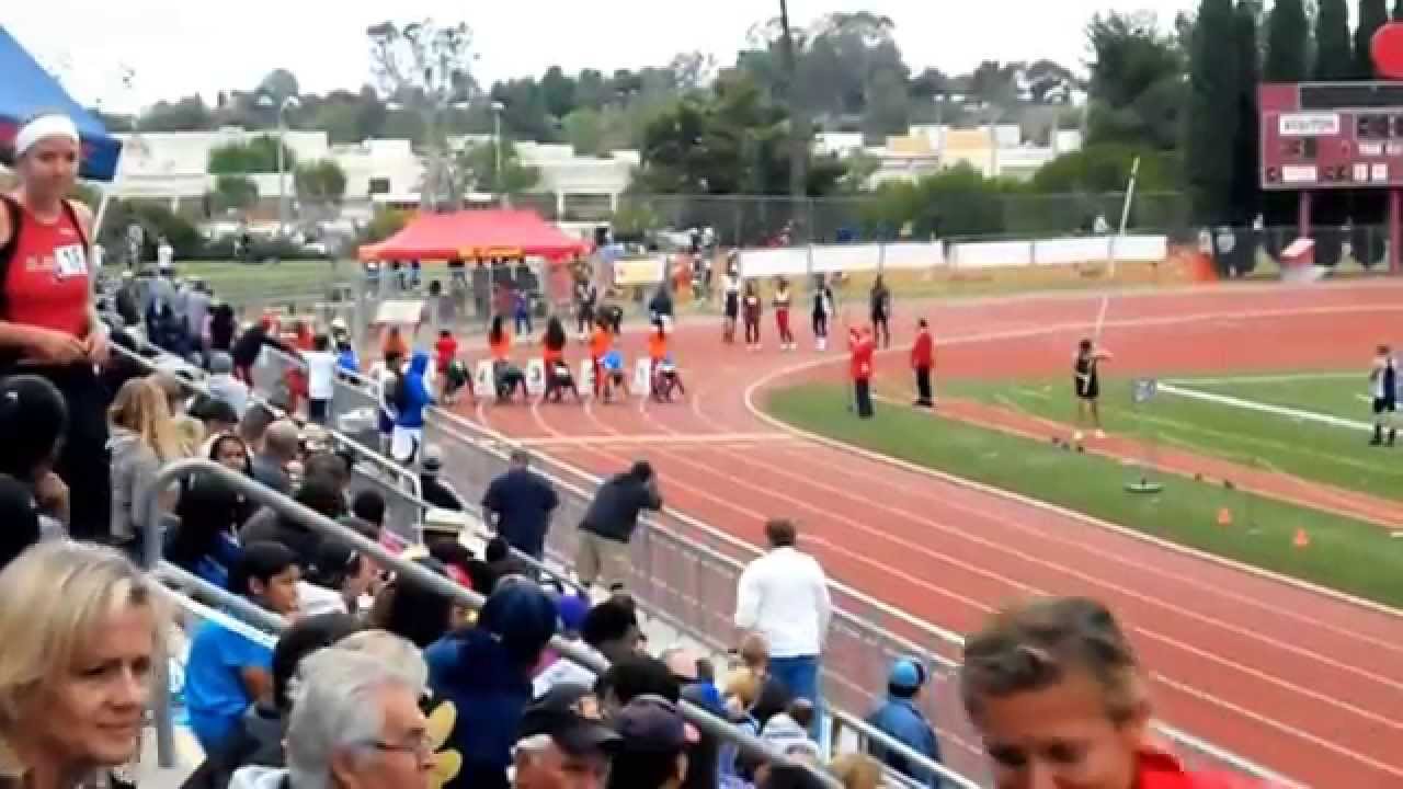 SD CIF Section D1 Boys 100m Heat 1 Prelims