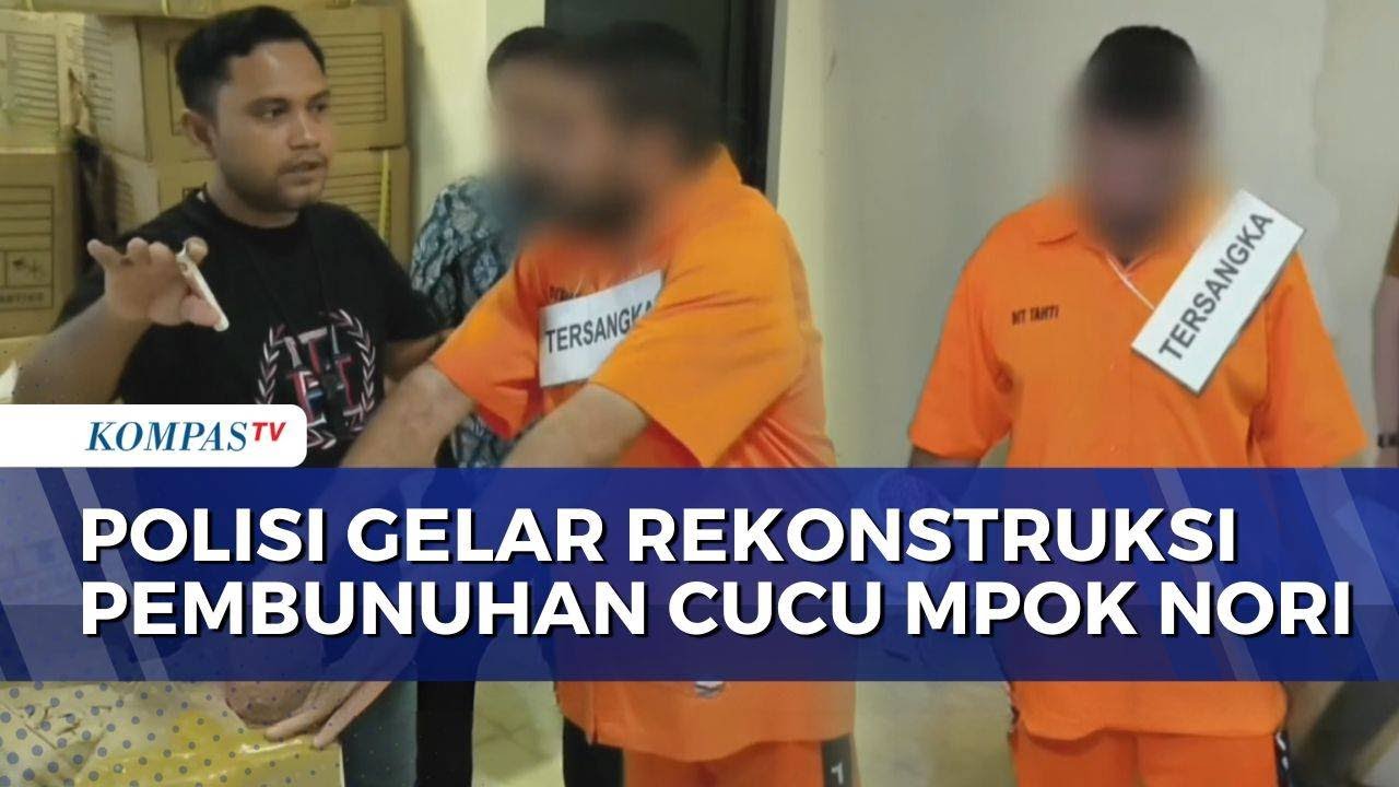 Rekonstruksi Pembunuhan Cucu Mpok Nori oleh WN Irak, Pelaku Peragakan 45 Adegan