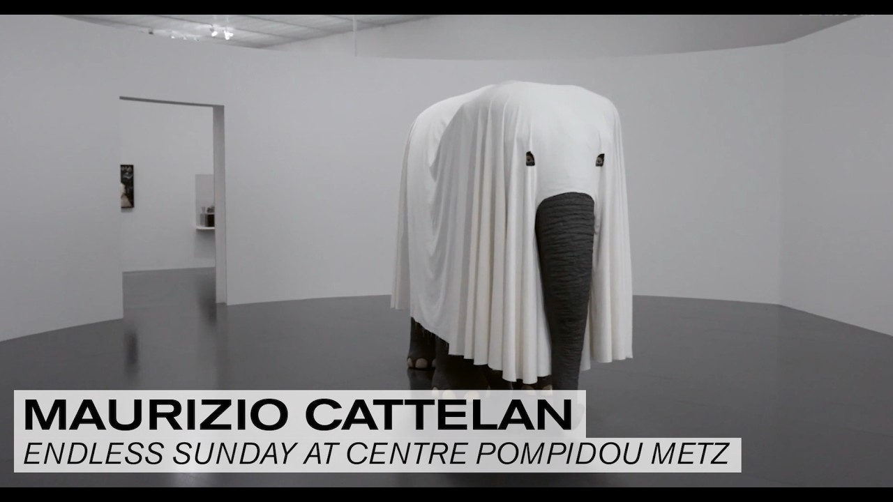 MAURIZIO CATTELAN &bdquo;NIEKOŃCZĄCA NIEDZIELA&rdquo; W CENTRUM POMPIDOU METZ