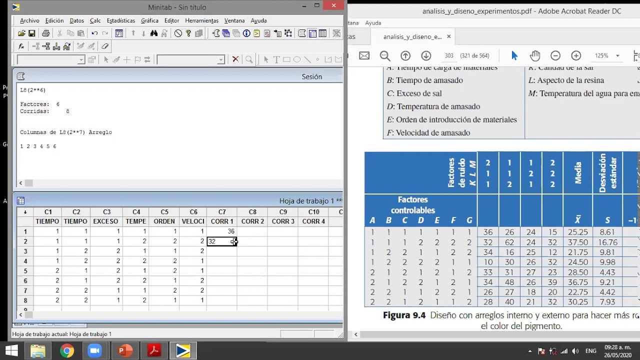 Ejercicio Taguchi