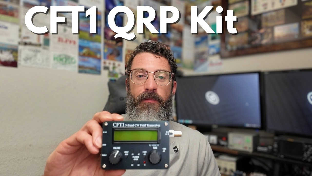 Сборка QRP-радиостанции CFT1 | Полевые испытания