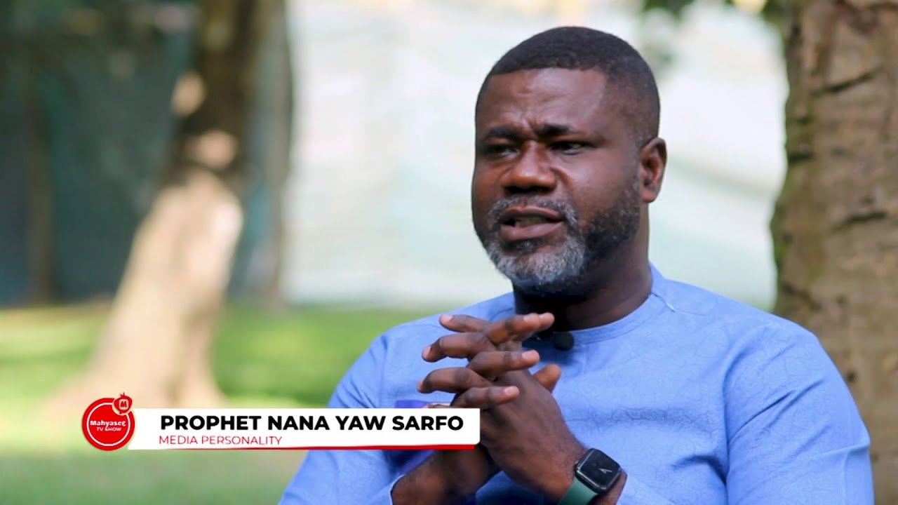Up-close with Prophet Nana Yaw Sarfo - Media Personality - Mahyease on AdomTV (27-3-24)