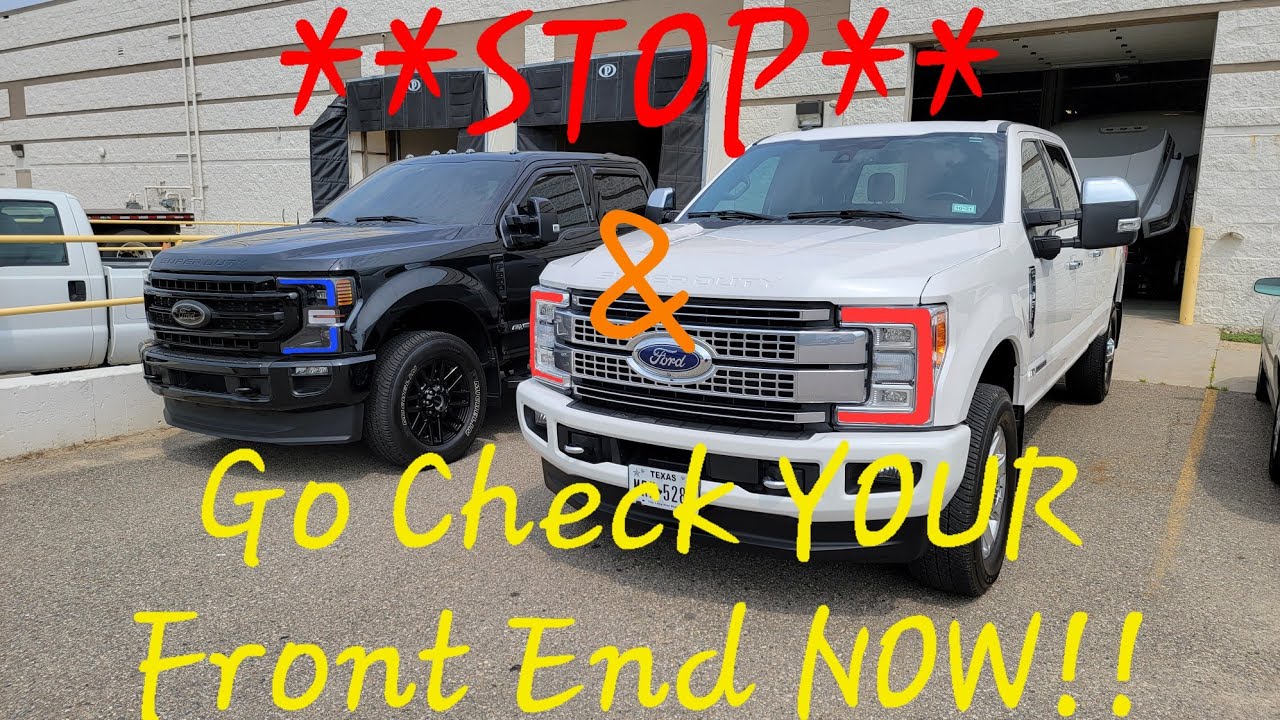 Ford Superduty | Как *ВЫ* проверяете переднюю подвеску своего автомобиля? #механик