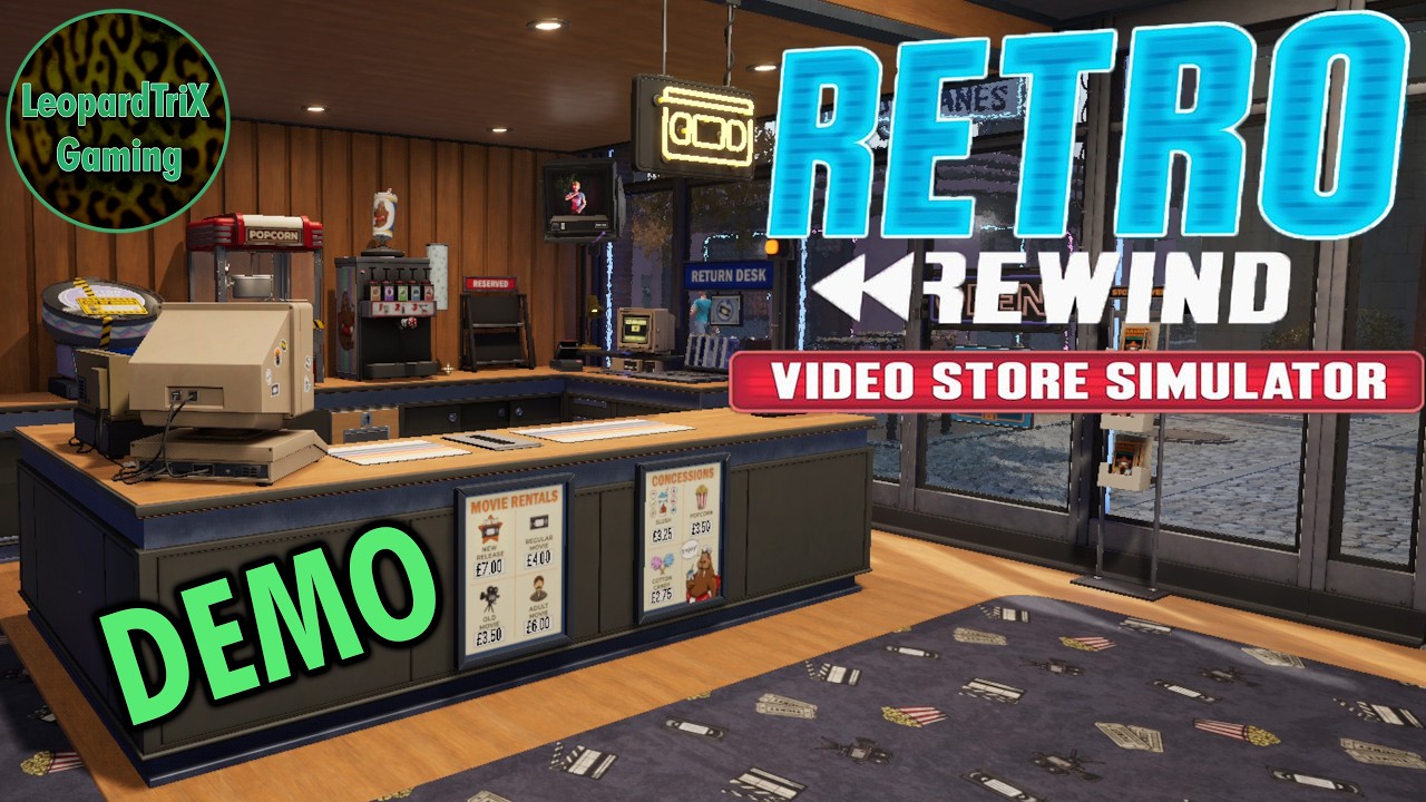 Давайте предадимся ностальгии! | Демоверсия симулятора из видеомагазина Retro Rewind