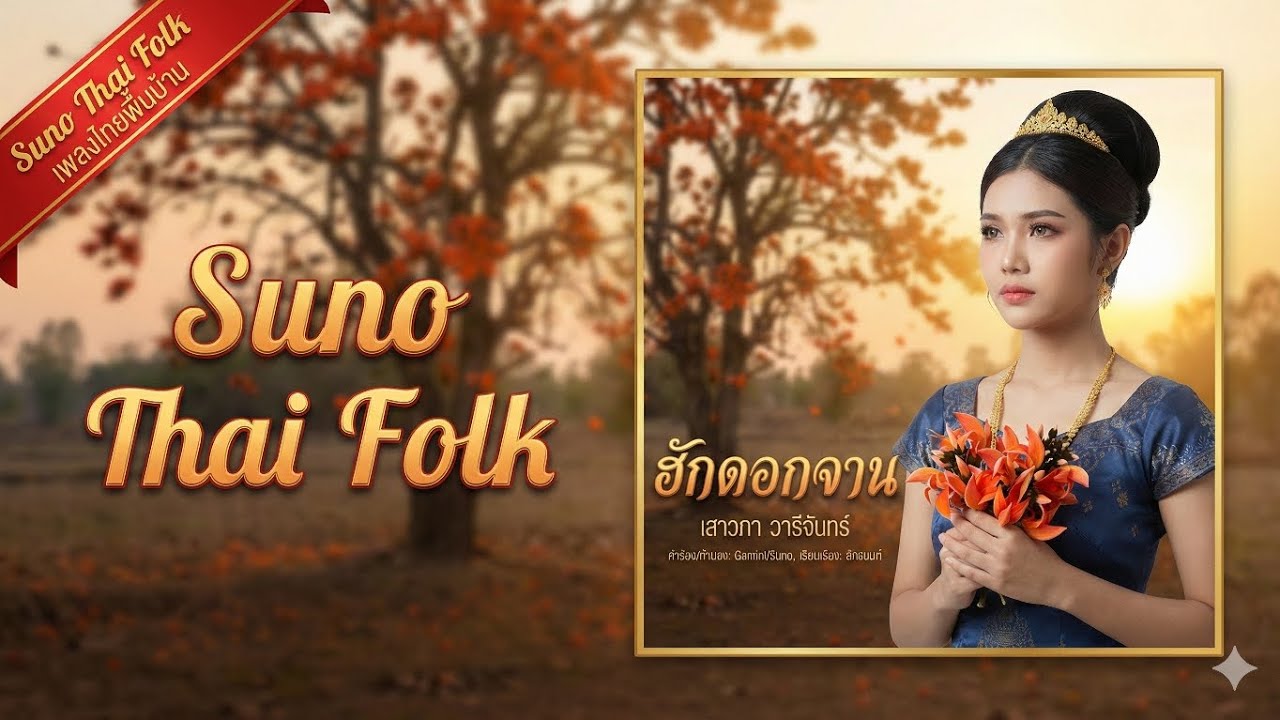 🎶ฮักดอกจาน – มนต์เสน่ห์ลูกทุ่งอีสานหวานซึ้ง🎶 - เสาวภา วารีจันทร์ | ภาษาอีสาน 【Official】