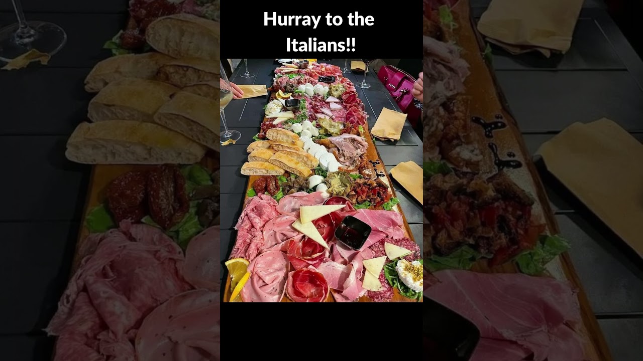 Italian Charcuterie Board #shorts