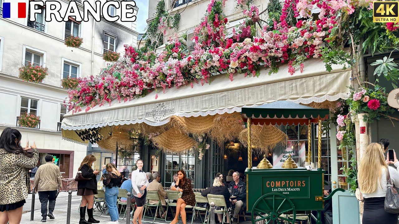 7 June 2025 PARIS 🇫🇷 FRANCE 4K HDR walk I Found the most beautiful places in PARIS Best Walk ever