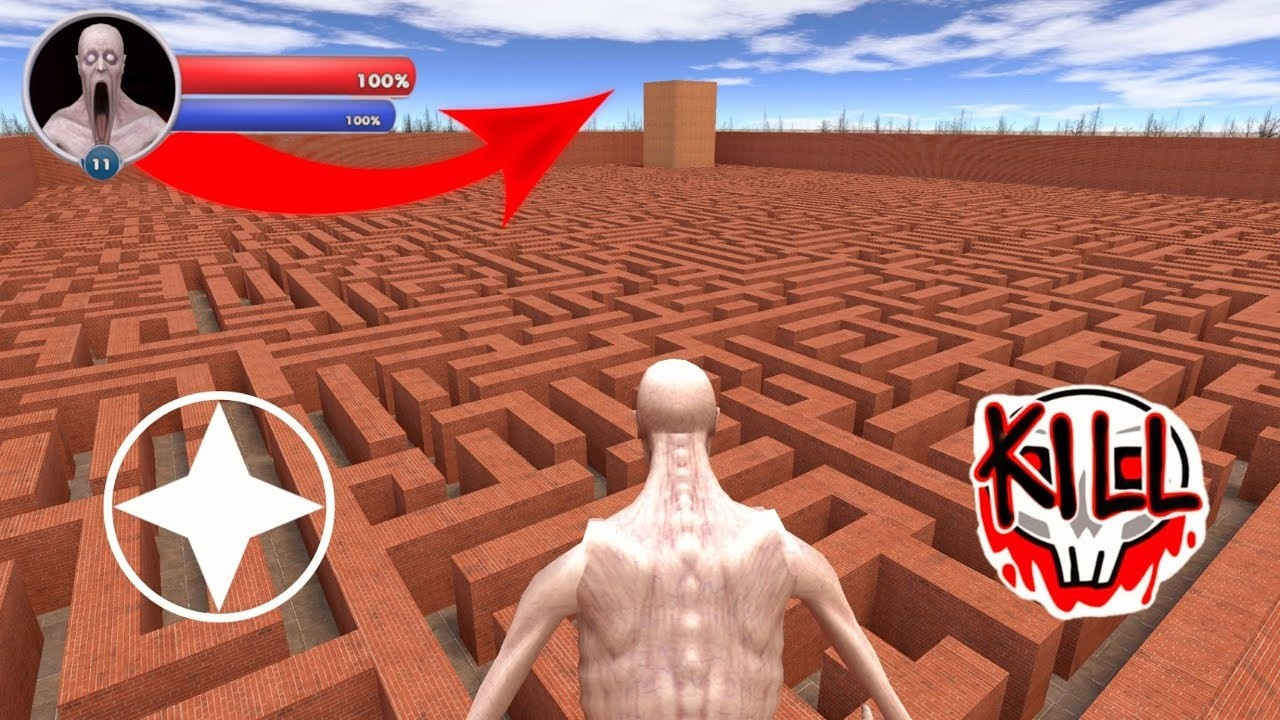 I BECAME SCP 096 and fought against SCP 096 and Siren Head in Garry's Mod