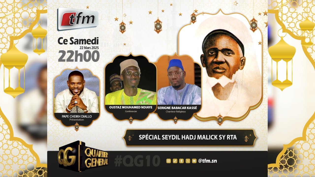 🚨TFM LIVE: Quartier Général du 22 Mars 2025 avec Pape Cheikh Diallo - Spécial SEYDIL HADJI MALICK SY