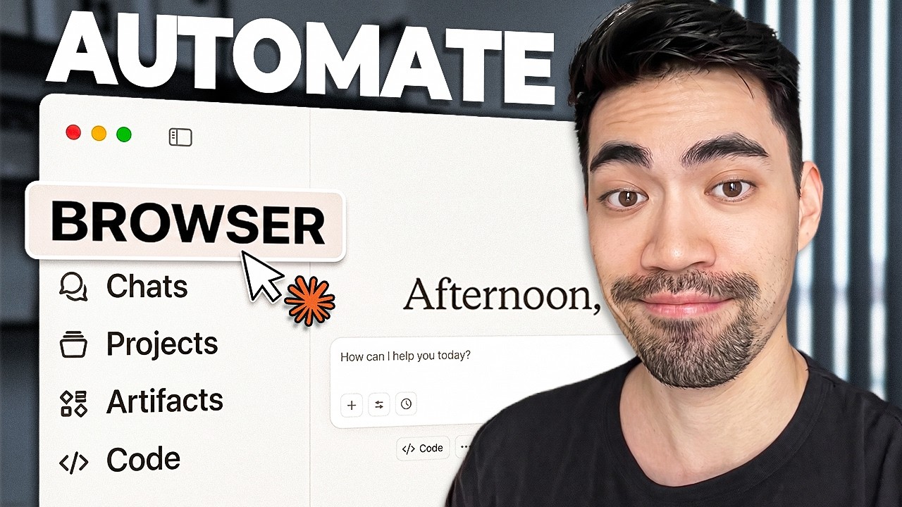 Automate ANYTHING with Claude Code + Browser