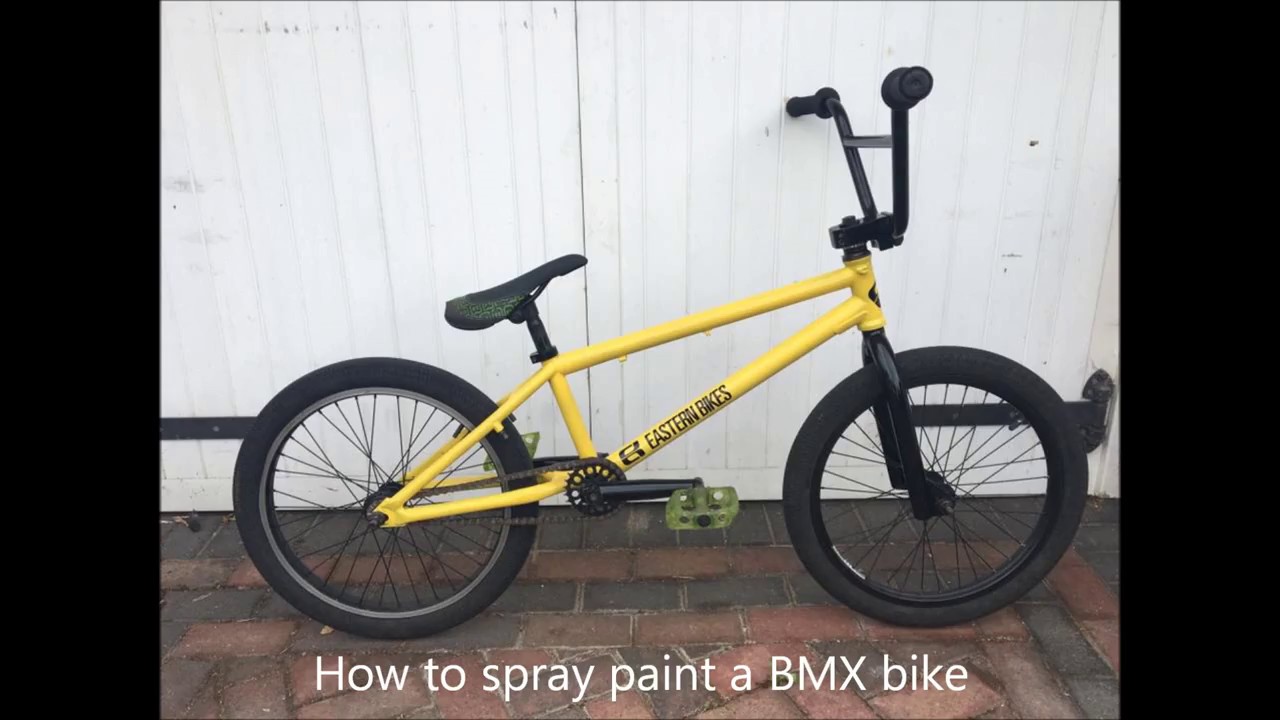 How to Spray Paint a BMX Bike (Step By Step)