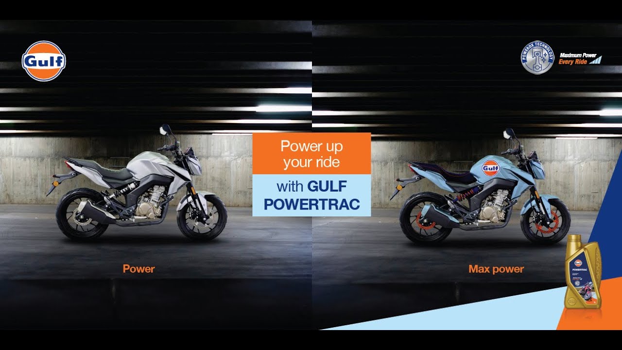 Gulf PowerTrac: Unleash Maximum Motorcycle Power
