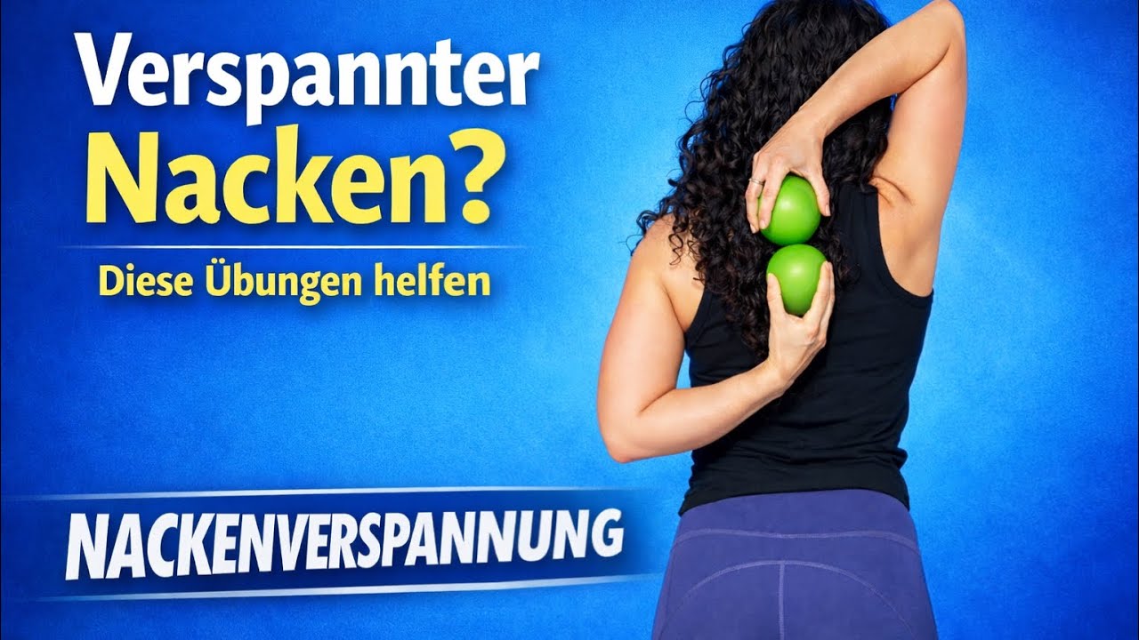 Verspannter Nacken? Diese &Uuml;bungen helfen
