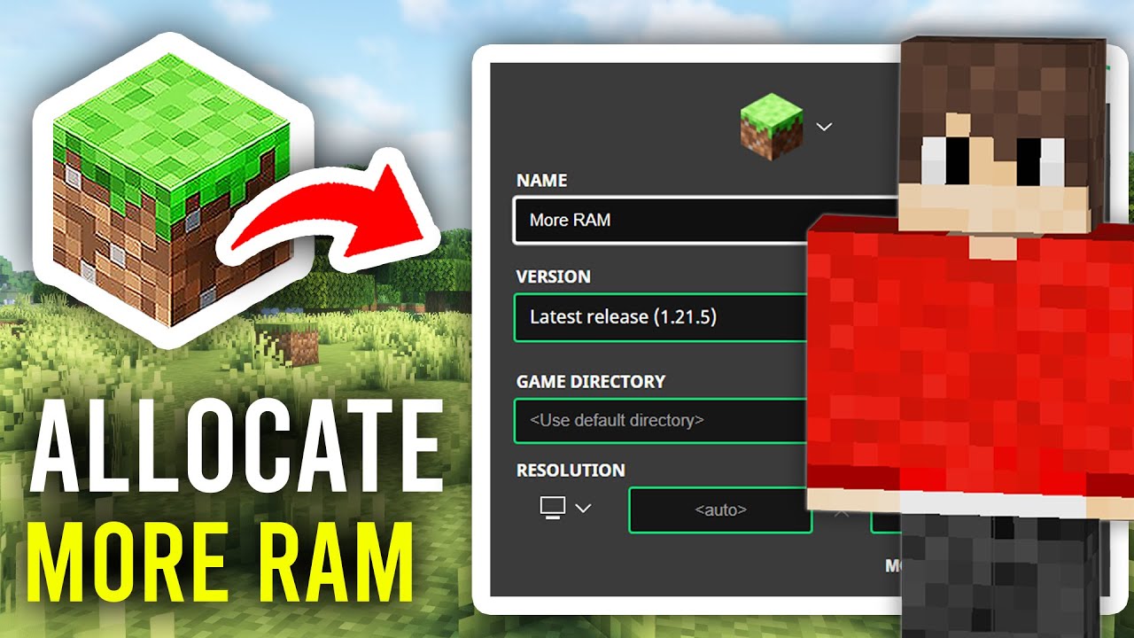 How To Allocate More RAM To Minecraft Java - Full Guide