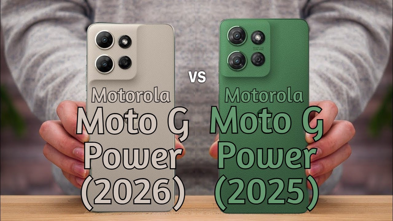 Motorola Moto G Power 2026 vs  Motorola Moto G Power 2025 | Full Comparison.