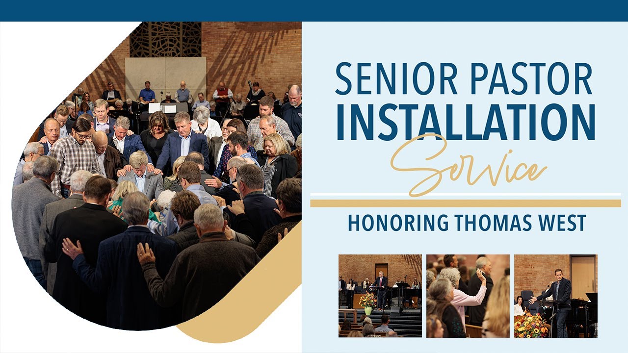 Senior Pastor Installation Service, November 17, 2024