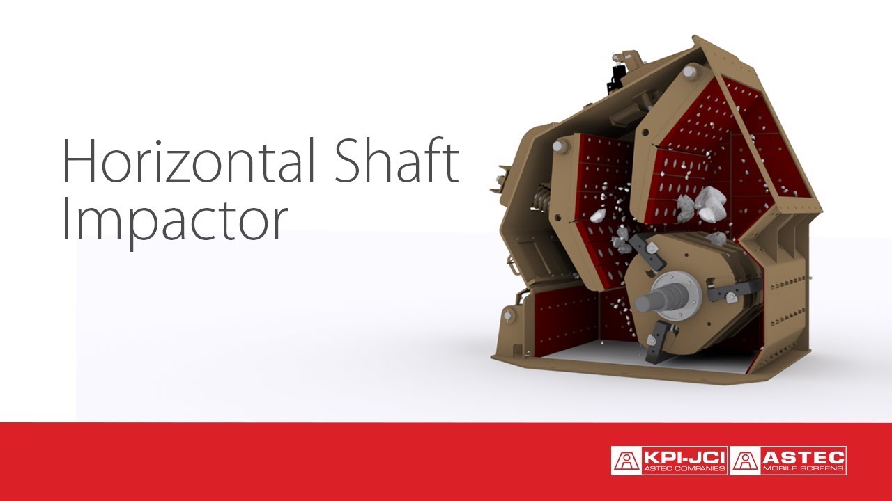 Horizontal Shaft Impactor Animation