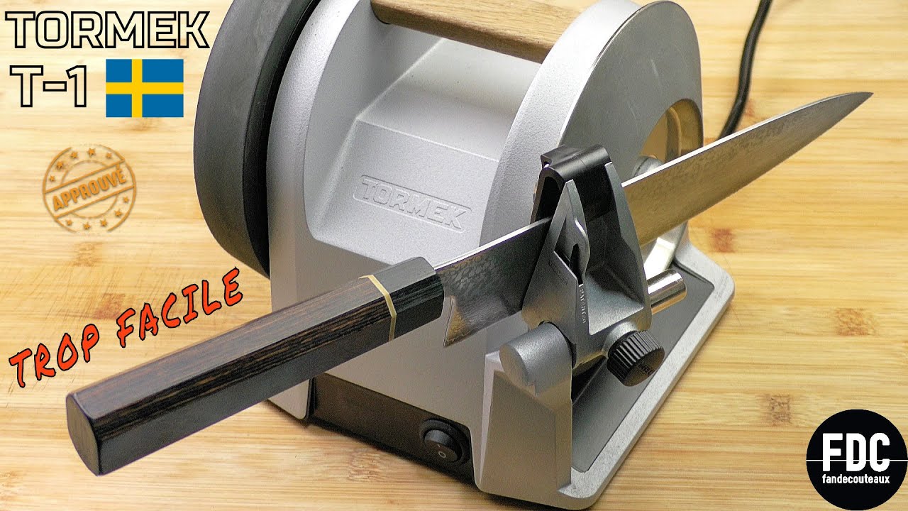 TORMEK T-1 🇸🇪 Aiguiseur pour couteaux de cuisine 🔪