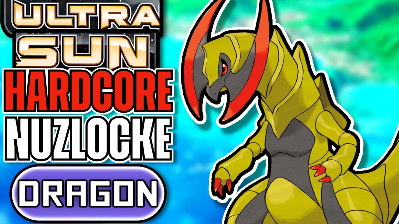 Pokemon Ultra Sun Hardcore Nuzlocke - DRAGON Type Pokémon Only! (No items, No overleveling)