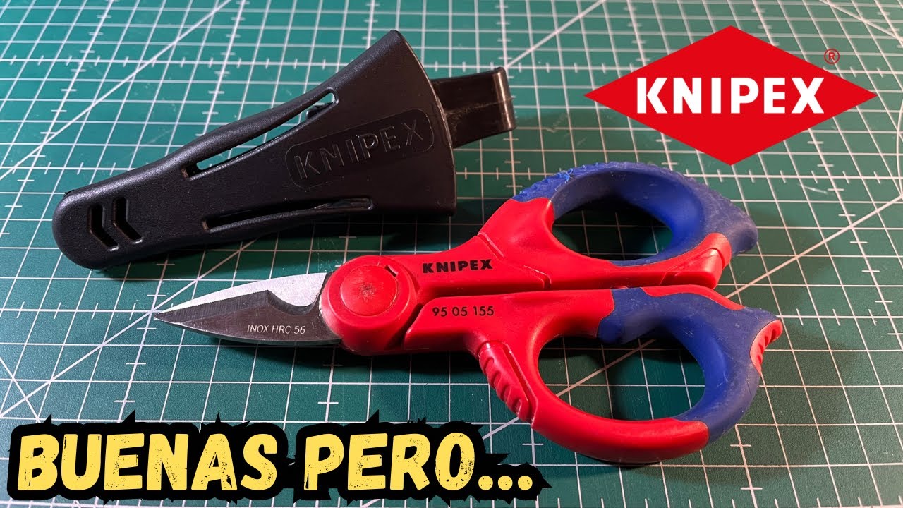 Tijeras✂️de Electricista KNIPEX 95 05 155 | Review completa🔎