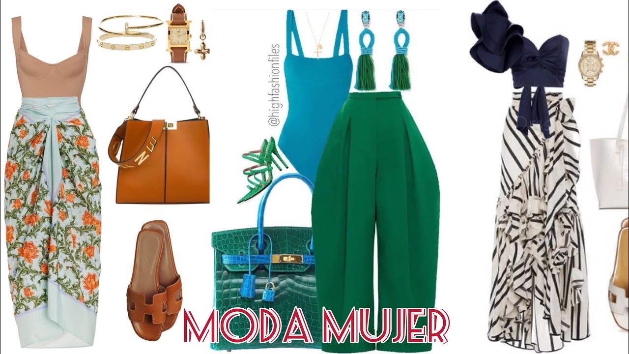 MODA VERANO 23!!CON LOOKS CASUALES COMBINA ROPA CON ESTILO OUTFITS CASUALES PARA VERTE ARREGLADA
