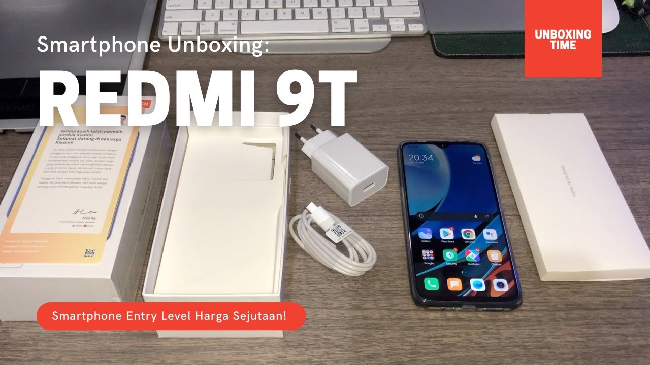 Unboxing Redmi 9T | Penasaran dan Nyobain Beli Sendiri Smartphone Entry Level harga Satu Jutaan.