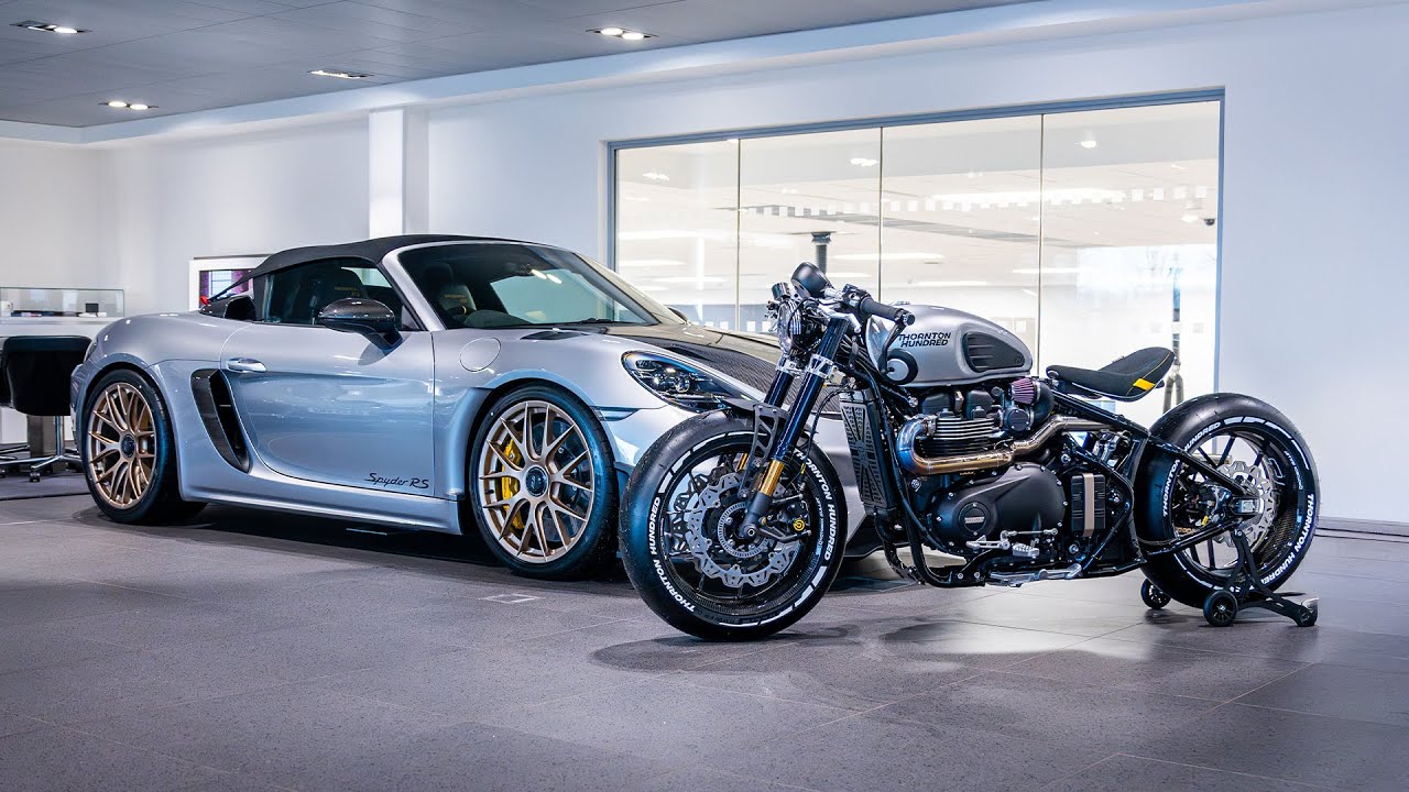 we Built a CUSTOM Bike to match this PORSCHE