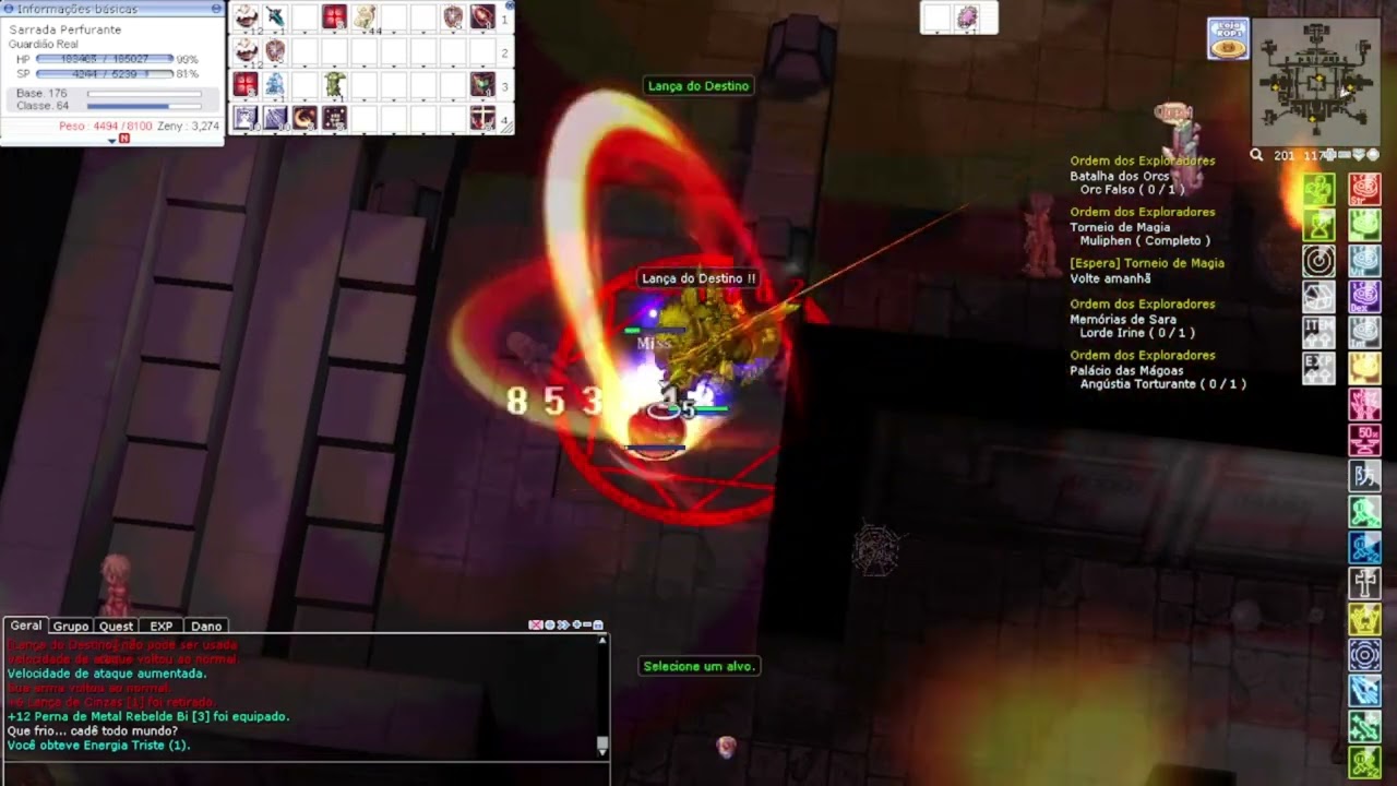 Guardião Real LD x Bio5 (Ft. Garra Diabólica e Três Marias +12) - bRO Thor