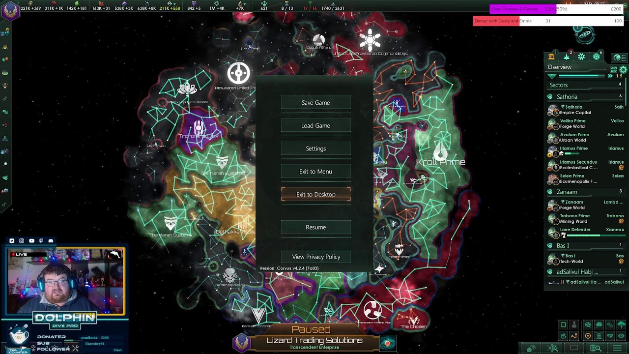 Stellaris // !Patreon // !goal // Relaxed MegaCorp Vibes