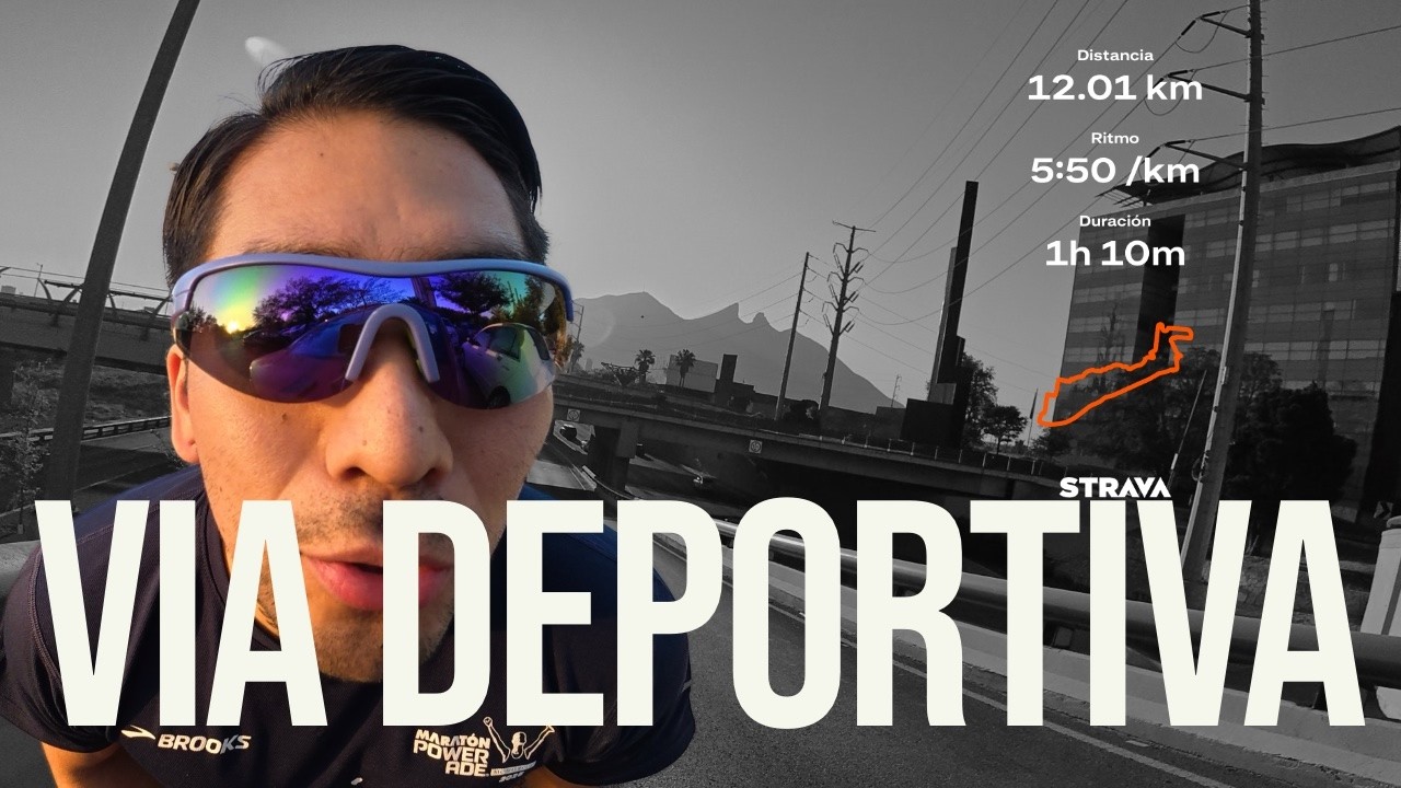 Corrí 12 KM en la Vía Deportiva de Monterrey… esto debes saber antes de ir