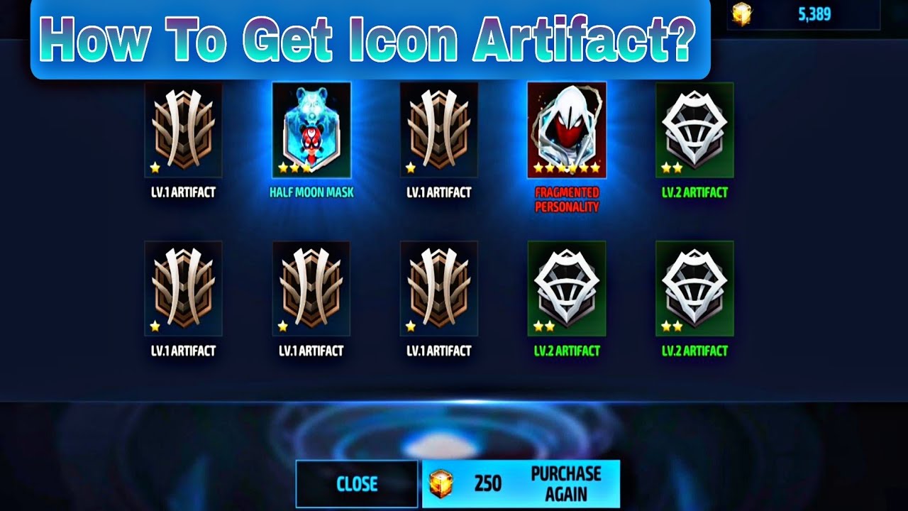 How To Get Icon Artifact? - Marvel Future Fight