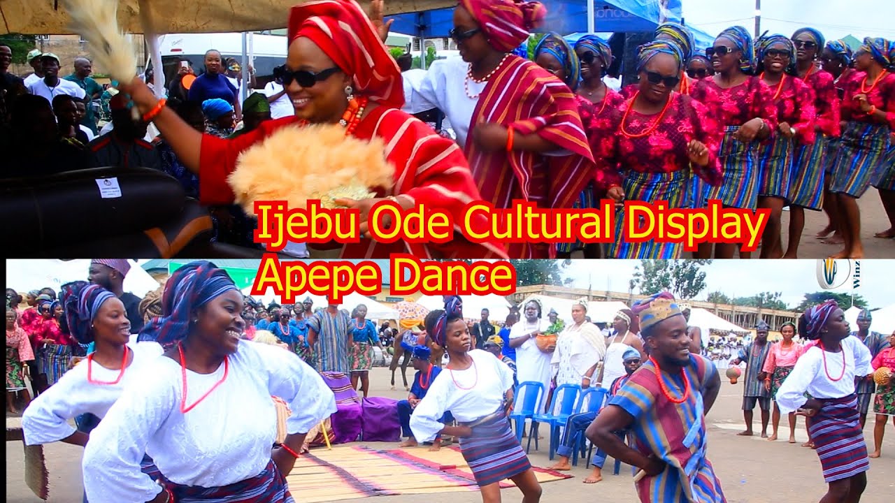 Ijebu Ode Cultural Display Apepe Dance #the best dance in Yoruba Land