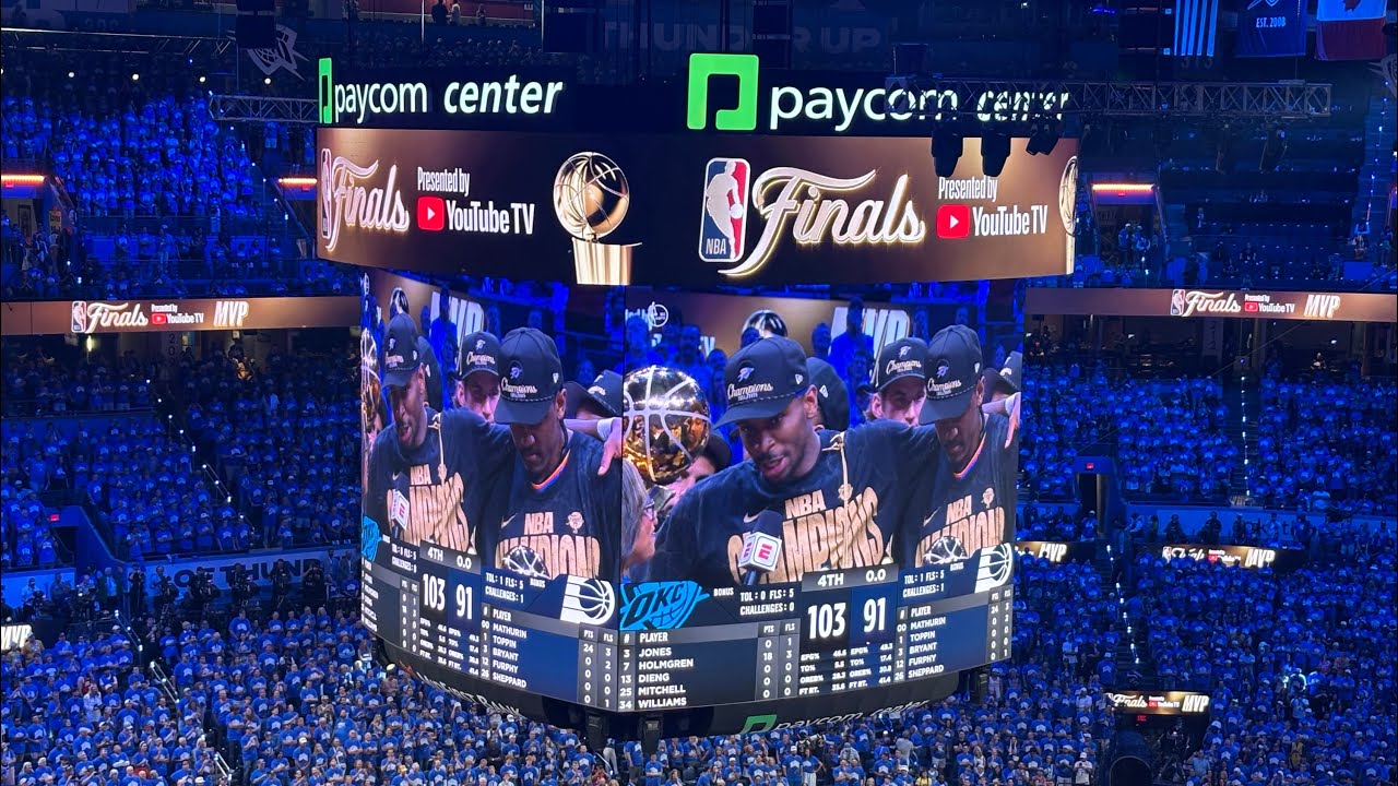 Fan Perspective: OKC Thunder Wins Game 7 of the NBA Finals