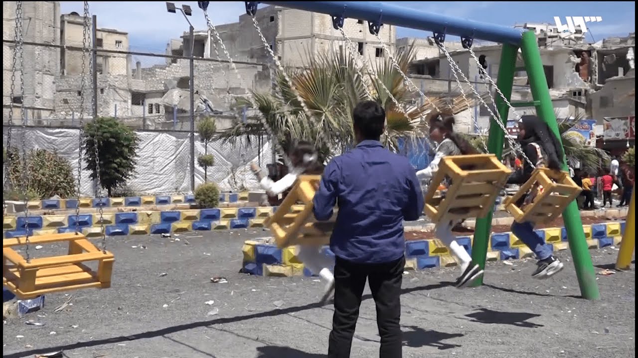 أجواء العيد في مدينة جسر الشغور وريفها