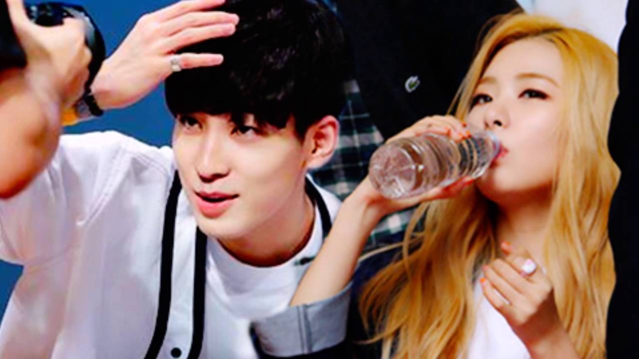Red velvet seulgi & seventeen Wonwoo Couple