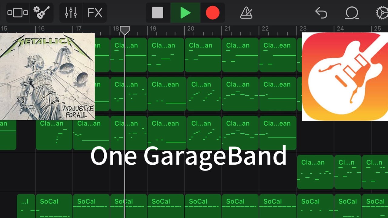 One by Metallica GarageBand Cover