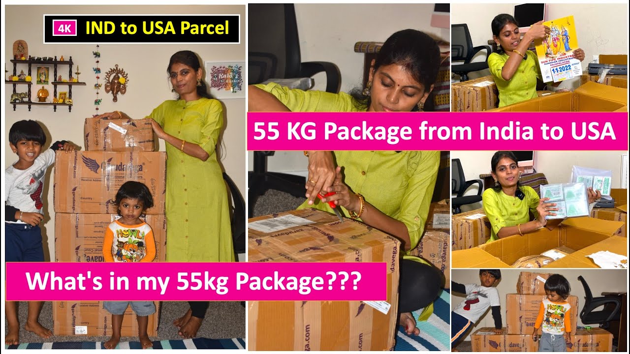 INDIA to USA package // What's in my 55KG 😱😱Package📦📦 from INDIA 🤔🤔 // Kala's Kitchen