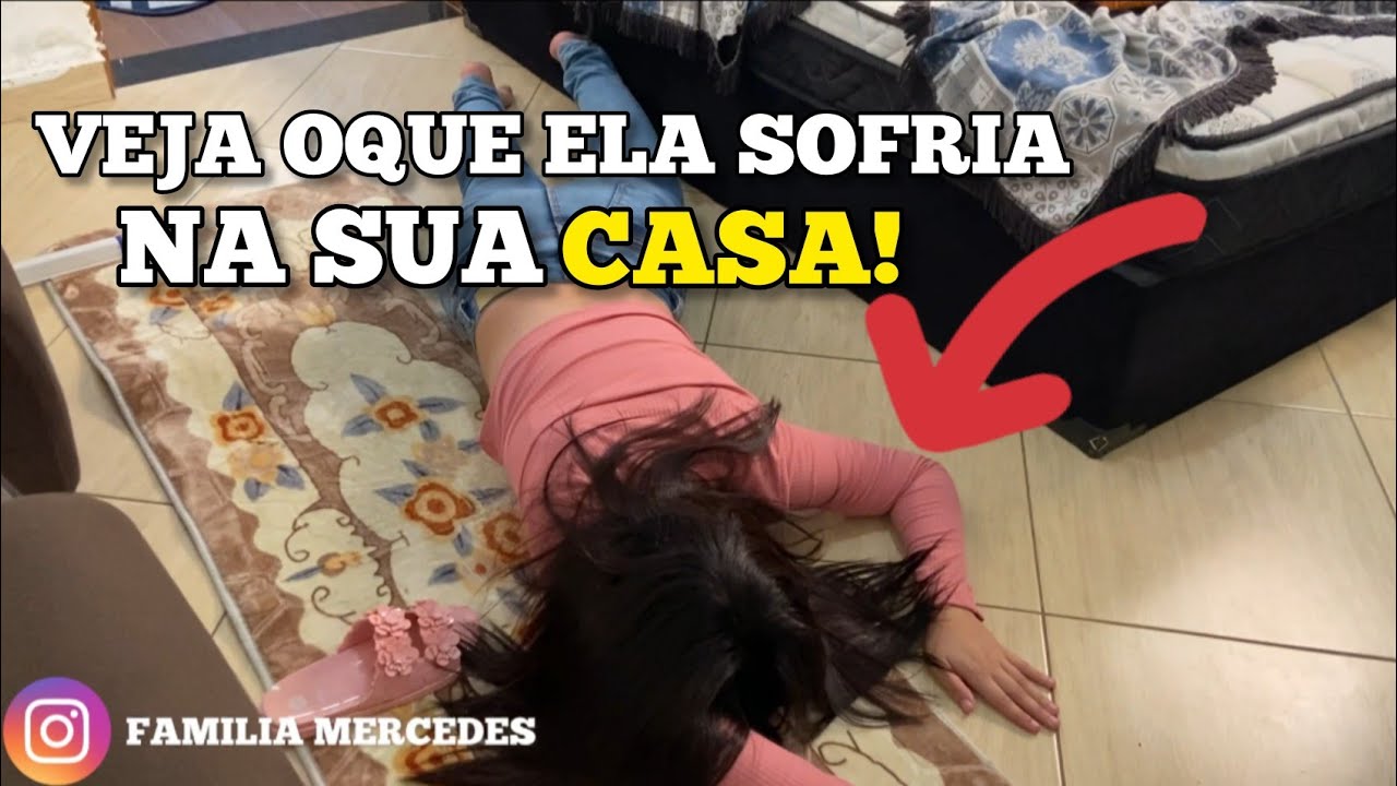 Veja oque ela sofria na sua casa por causa da mãe