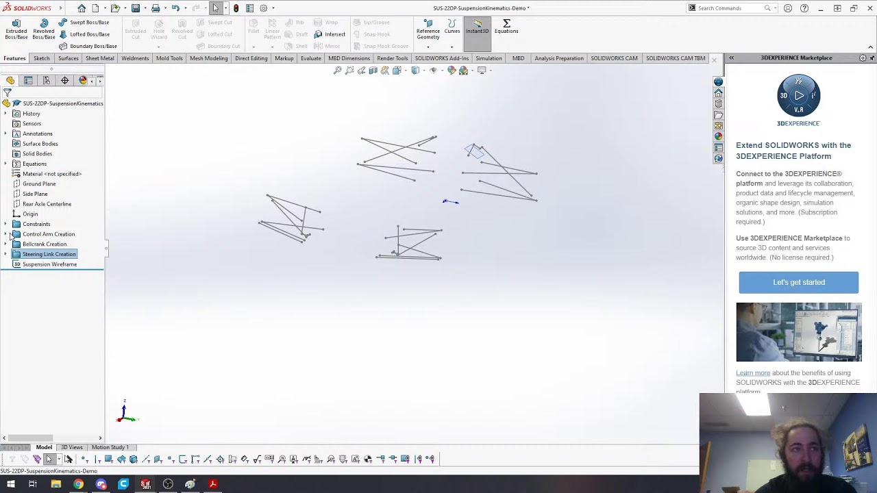 Suspension Kinematics Design in Solidworks - Part 2