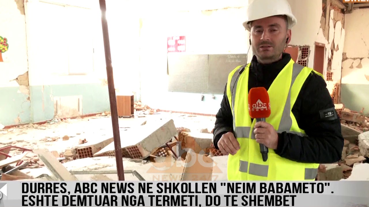 E ndertuar 8 vite me pare, shkaterrohet plotesisht shkolla ne ish-Kenete| ABC News Albania