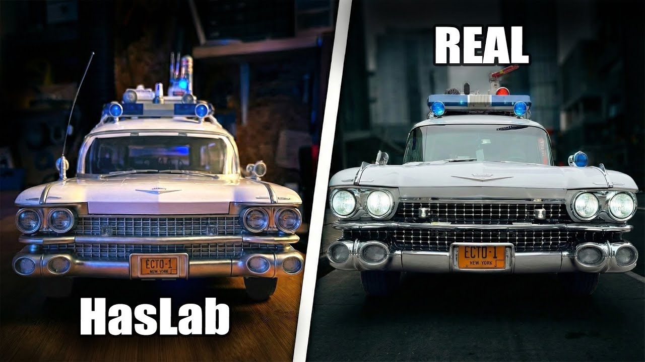 HasLab Ectomobile против НАСТОЯЩЕГО Ecto-1