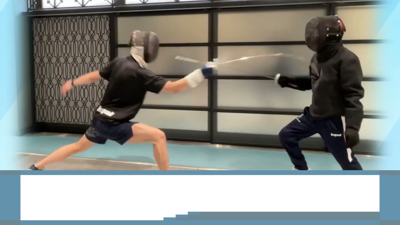 【フェイントドゥスーから肩口へのアタックの練習】山本耕司のフェンシング講座 Vol.9