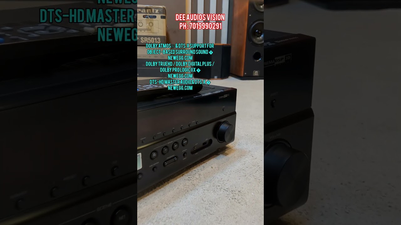 Yamaha rx-v581 7.2 Dolby Atmos av receiver 8 ohms 80 watts per ch intrested buyers ph : 7019992019