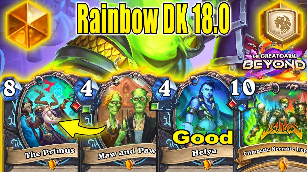 Control DK 18.0 Deck Is Best Metabreaker Deck At The Great Dark Beyond Mini-Set | Hearthstone