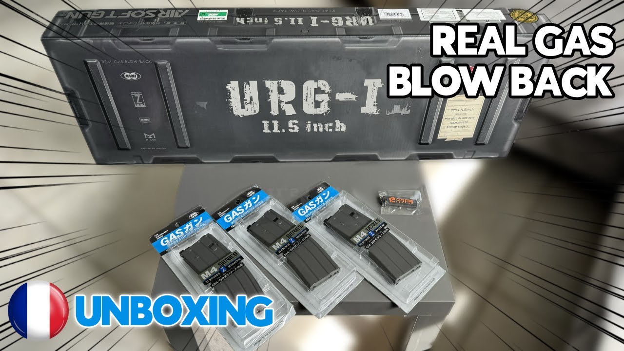AIRSOFT Unboxing GBBR Tokyo Marui MWS