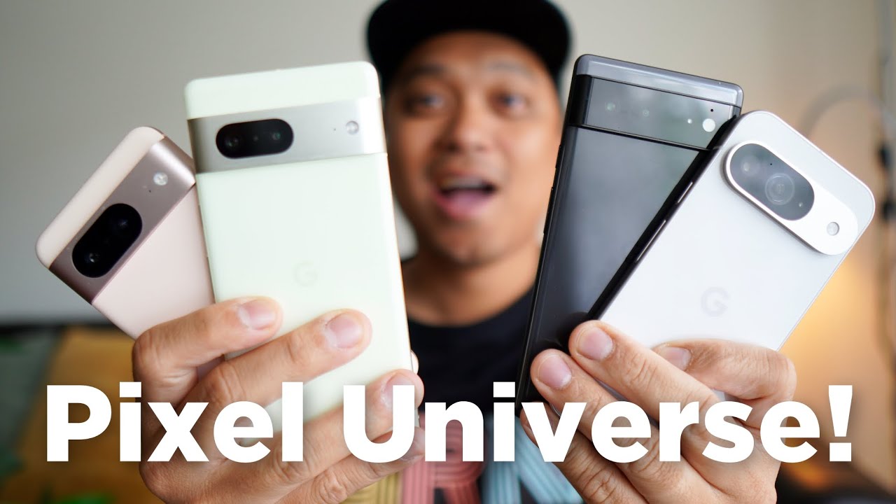Pixel 9 vs 8 vs 7 vs 6 Camera Showdown! Pixel Universe!
