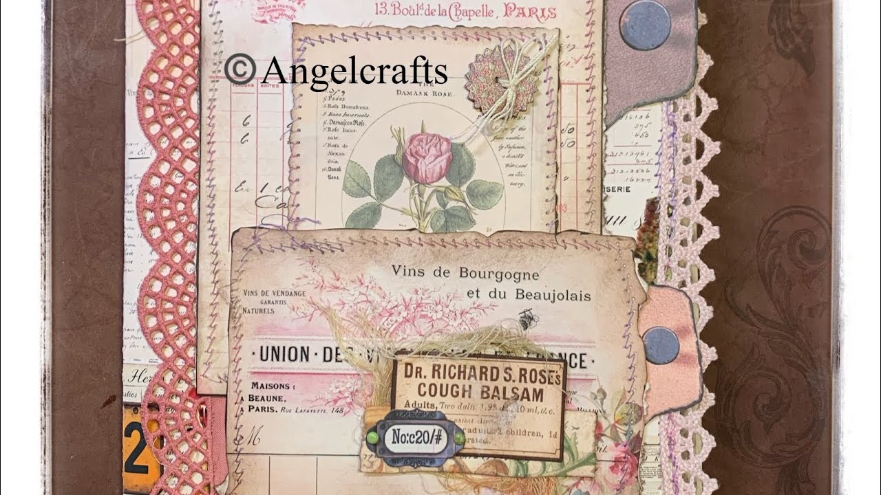 #jj P1 Timeless Blooms notebook as #dtm project for @linedotarrow 