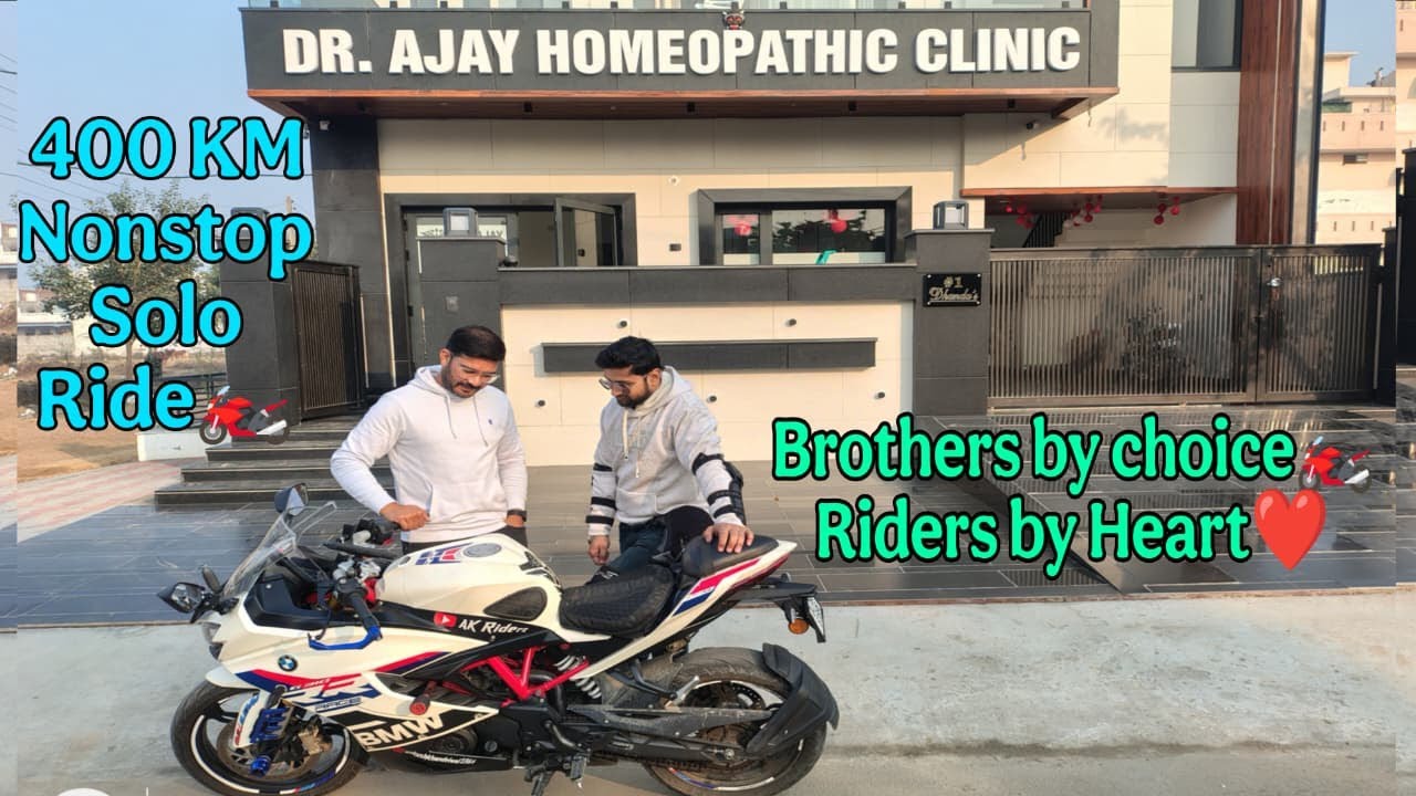 400 KM Nonstop Delhi to Kaithal🔥|| First Time Solo Bike Ride on BMW G310 RR🏍️