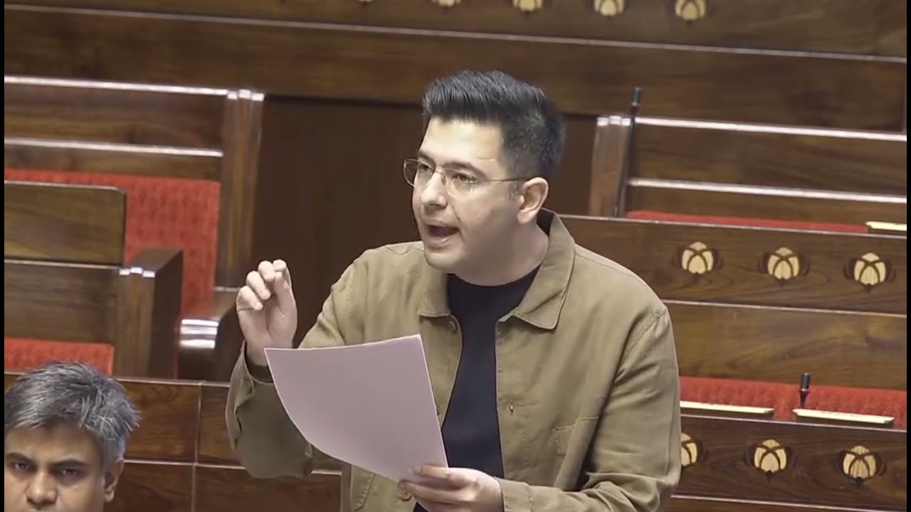 During the #BudgetSession2026, AAP MP Raghav Chadha raised issues concerning prepaid mobile users