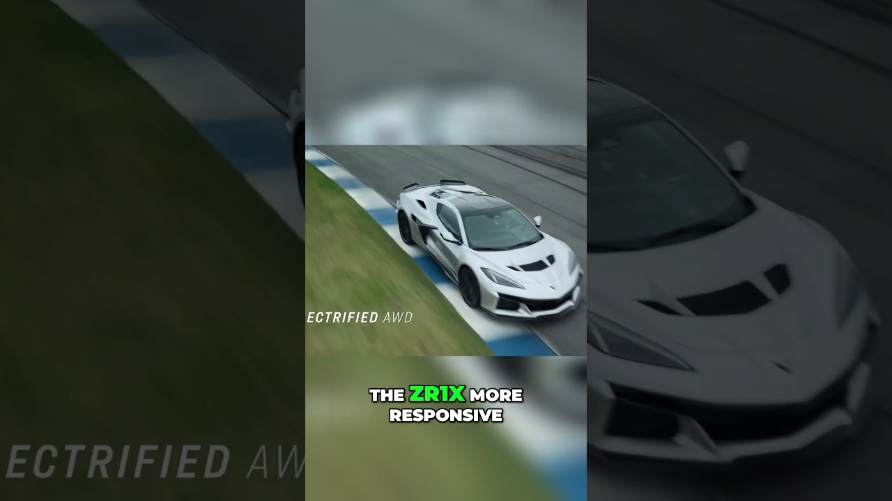 ZR1X Hybrid  1250HP Insane Acceleration Test!